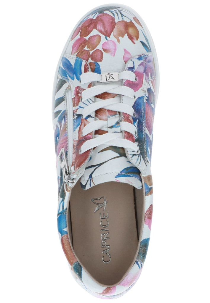 Caprice Sneaker Leder Weiß/Blau