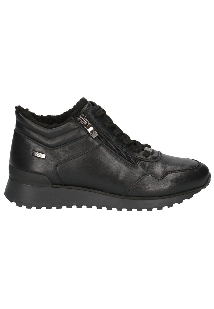 Caprice Sneaker Nappaleder Schwarz Warmfutter