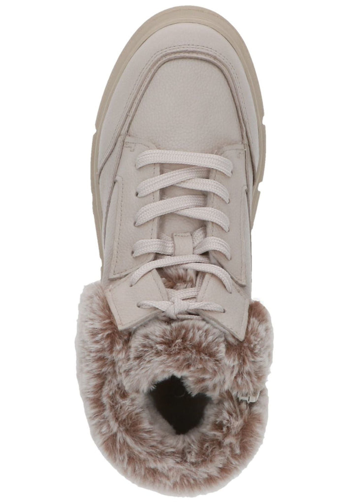 Caprice Sneaker Textil Weiß Warmfutter