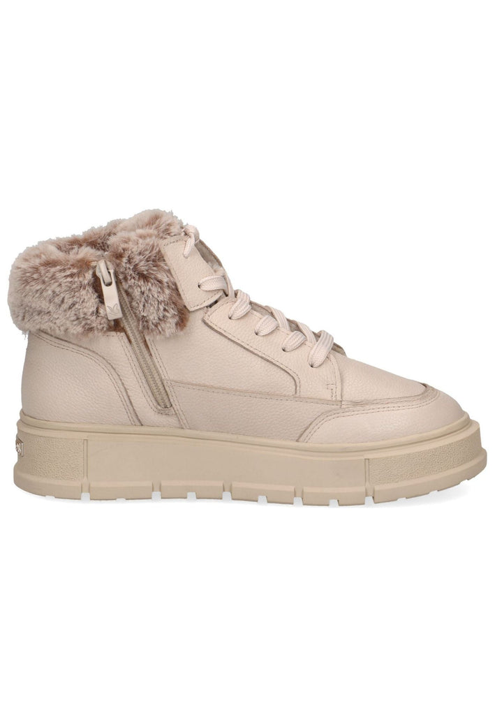 Caprice Sneaker Textil Weiß Warmfutter