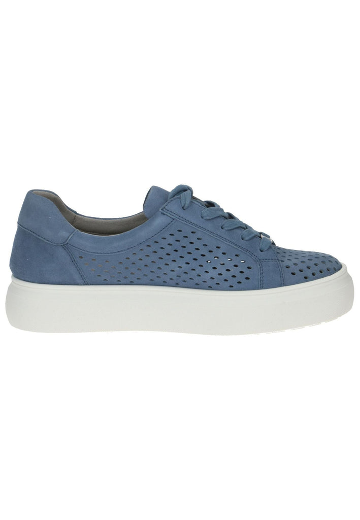 Caprice Sneaker Veloursleder Blau