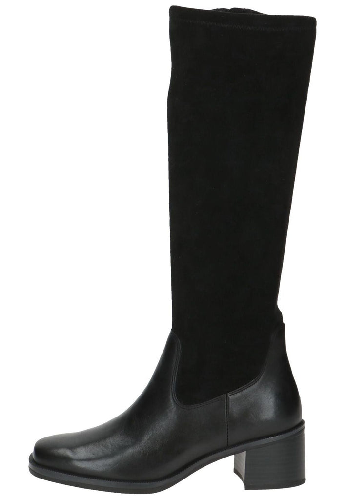 Stiefel Caprice Stiefel Leder/Textil Schwarz