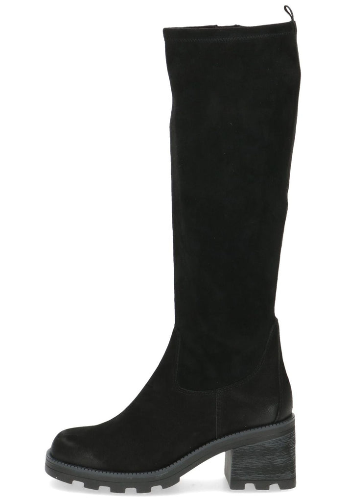 Stiefel Caprice Stiefel Leder/Textil Schwarz