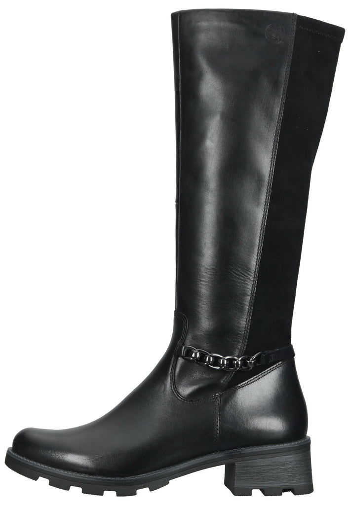 Stiefel Caprice Stiefel Leder/Textil Schwarz