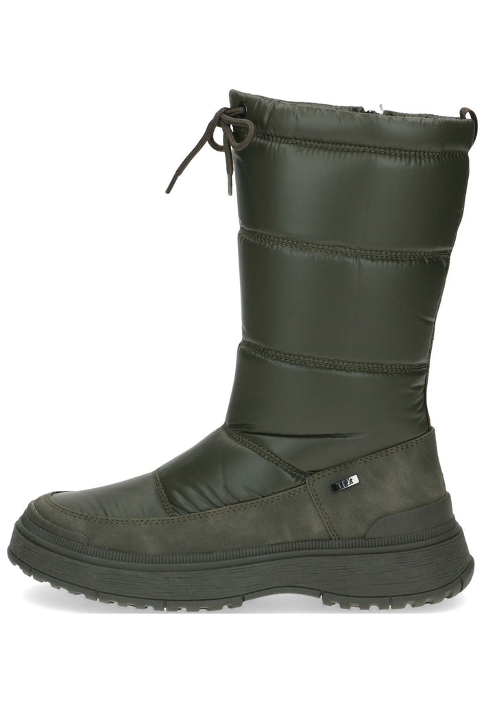 Stiefel Caprice Stiefel Textil Khaki Warmfutter