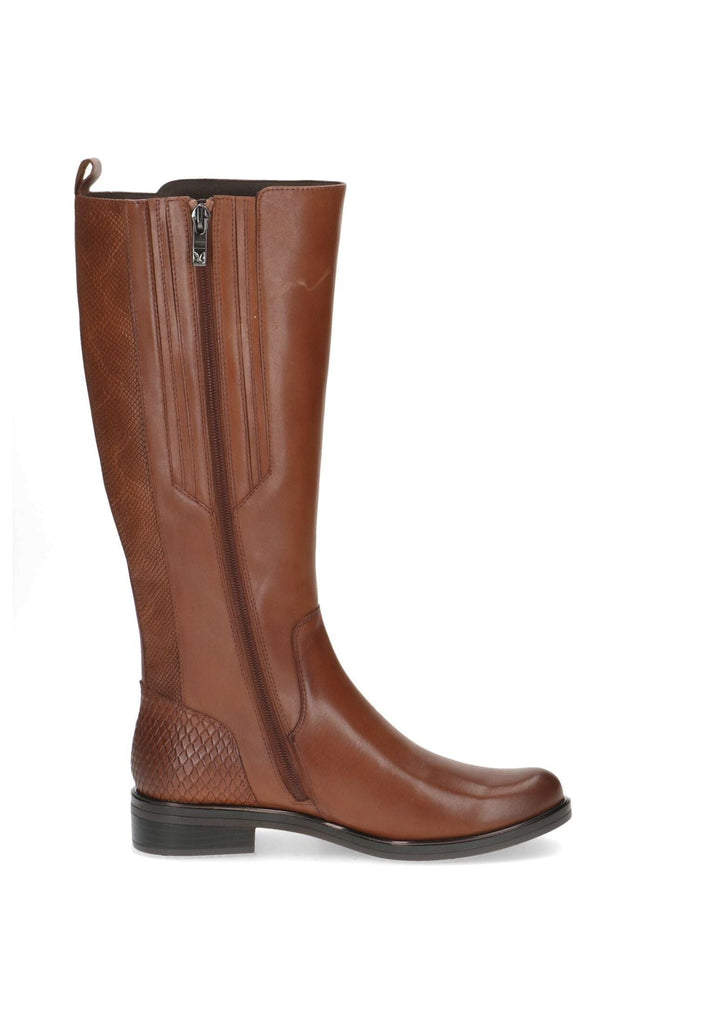 Caprice Stiefel Leder Cognac