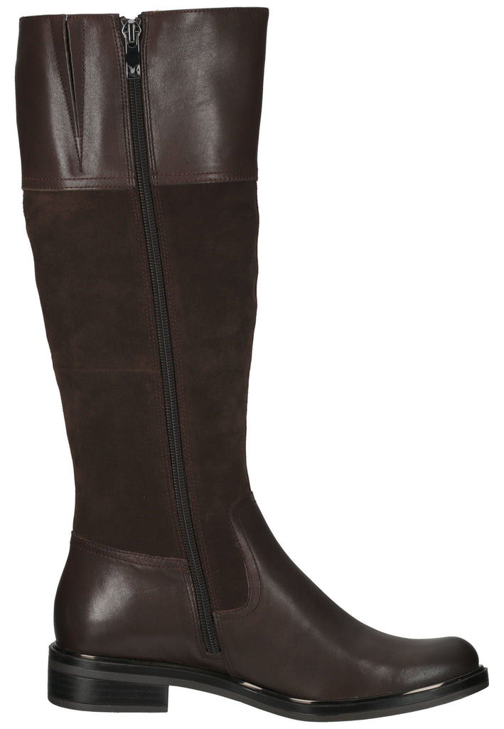 Caprice Stiefel Leder Dunkelbraun