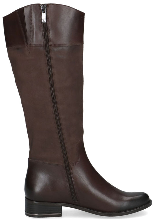Caprice Stiefel Leder Dunkelbraun