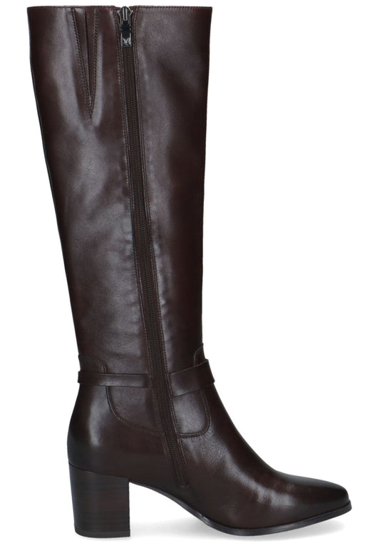 Caprice Stiefel Leder Dunkelbraun
