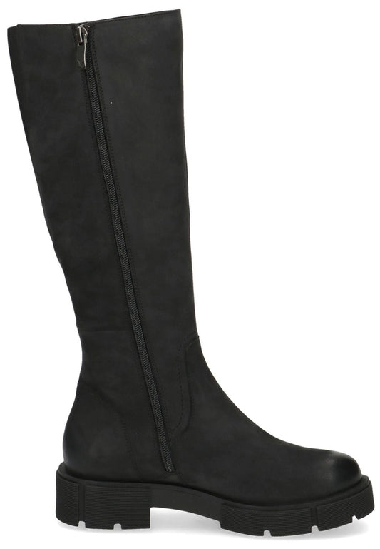 Caprice Stiefel Leder Schwarz
