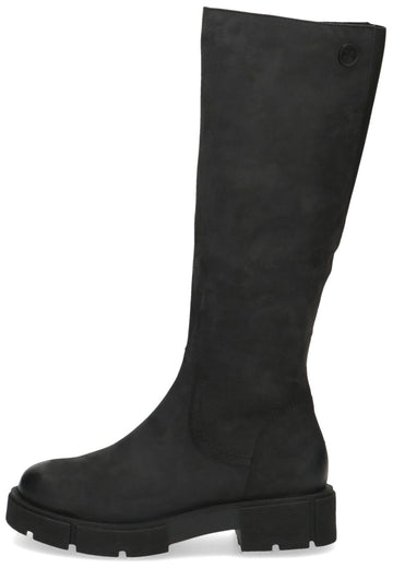 Caprice Stiefel Leder Schwarz