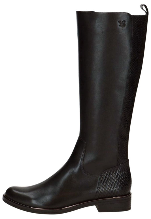 Caprice Stiefel Leder Schwarz