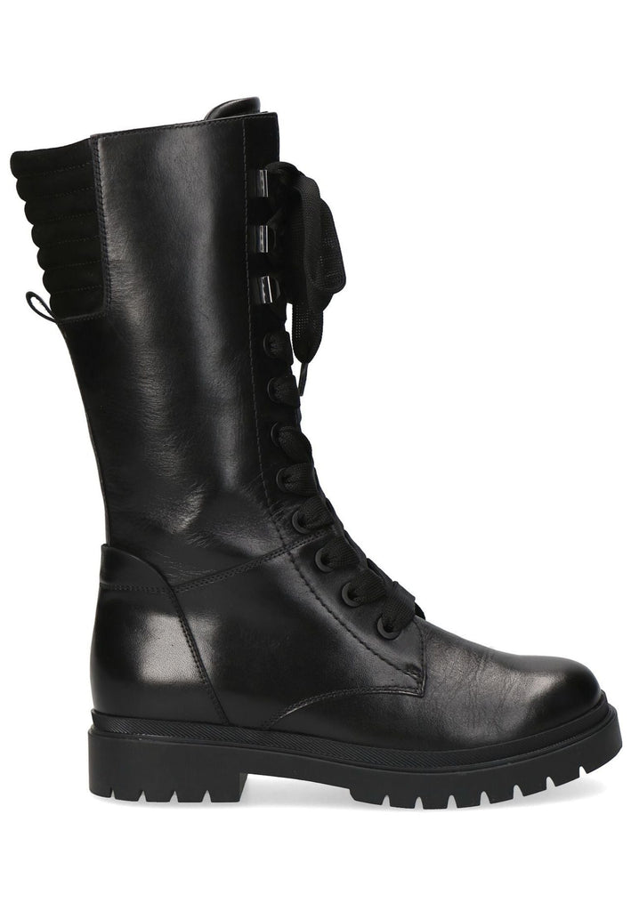 Caprice Stiefel Leder Schwarz Kombi
