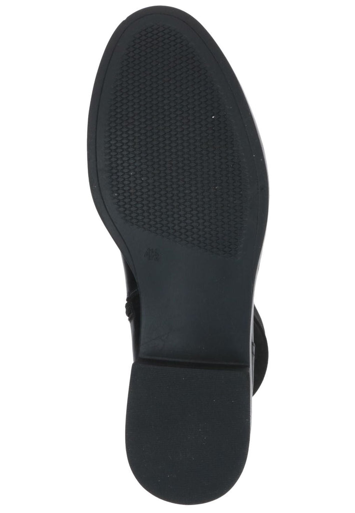 Caprice Stiefel Leder Schwarz Kombi