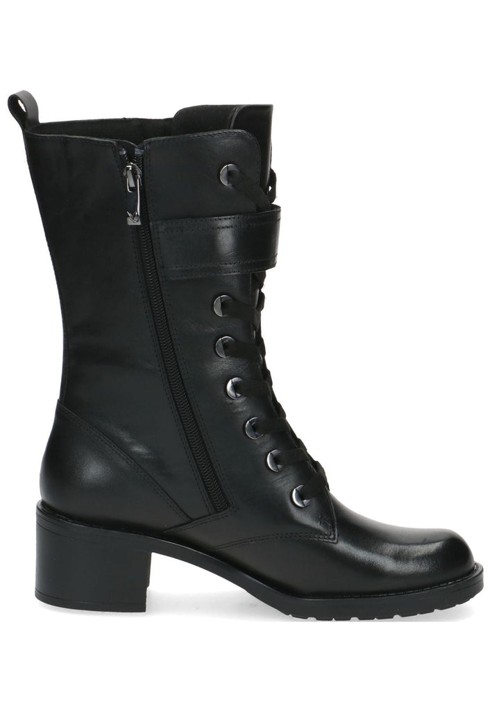 Caprice Stiefel Leder Schwarz Warmfutter