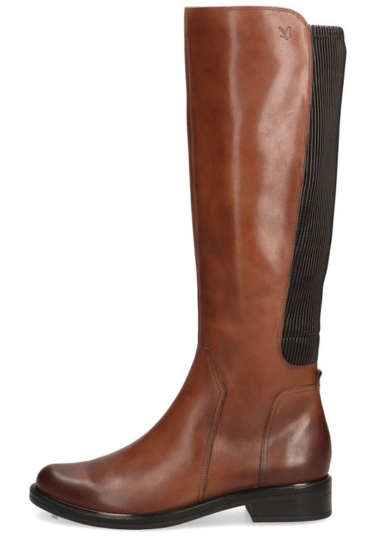 Caprice Stiefel Leder/Synthetik Cognac