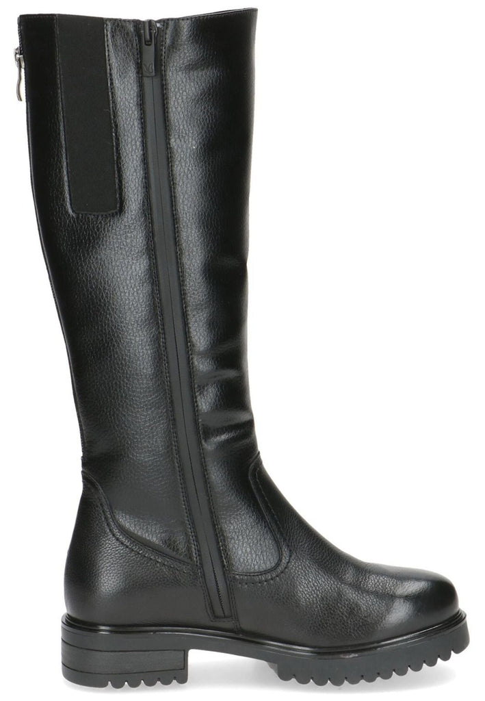 Caprice Stiefel Leder/Synthetik Schwarz Warmfutter
