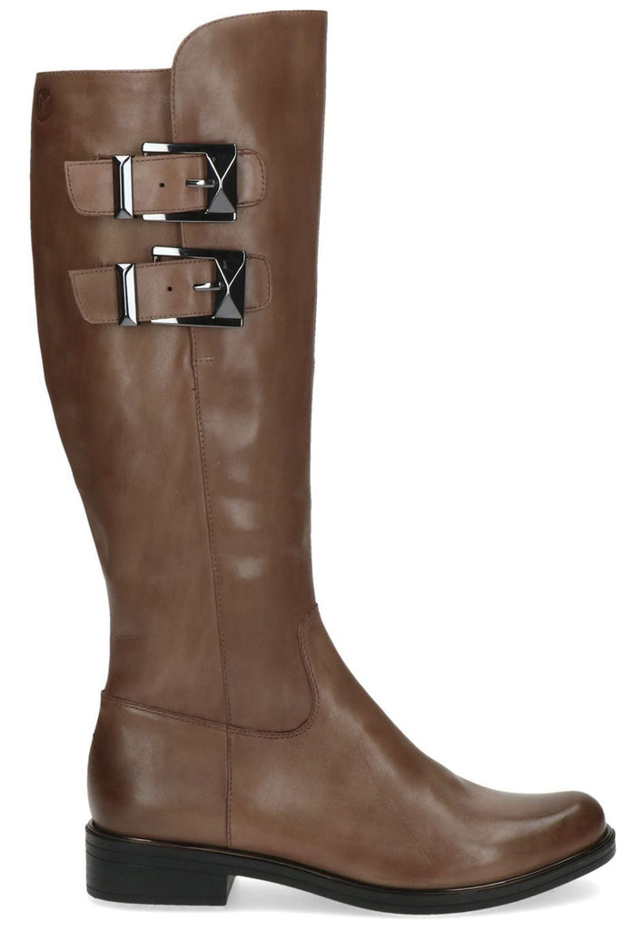 Caprice Stiefel Leder Taupe