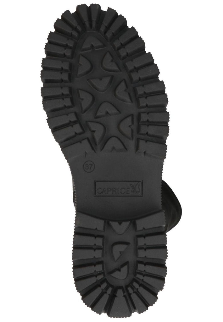 Caprice Stiefel Leder/Textil Schwarz Warmfutter