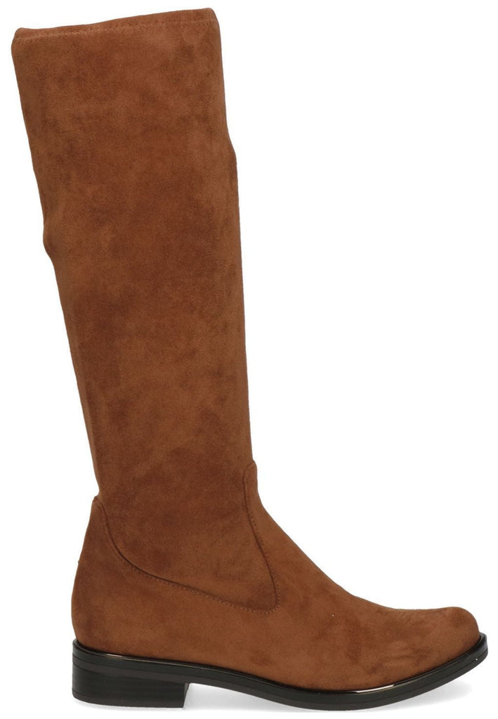 Caprice Stiefel Lederimitat Brandy