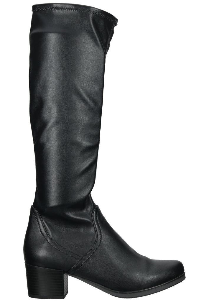 Caprice Stiefel Lederimitat Schwarz