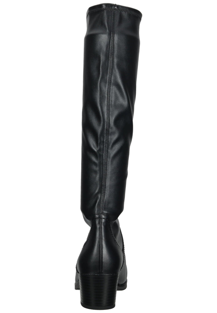 Caprice Stiefel Lederimitat Schwarz