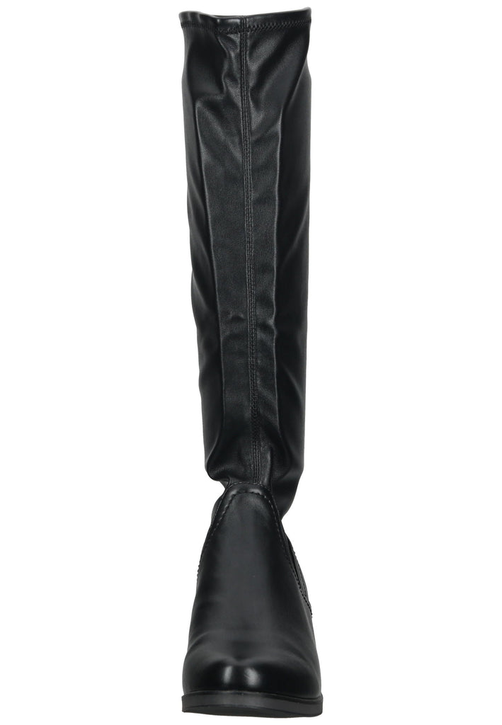 Caprice Stiefel Lederimitat Schwarz