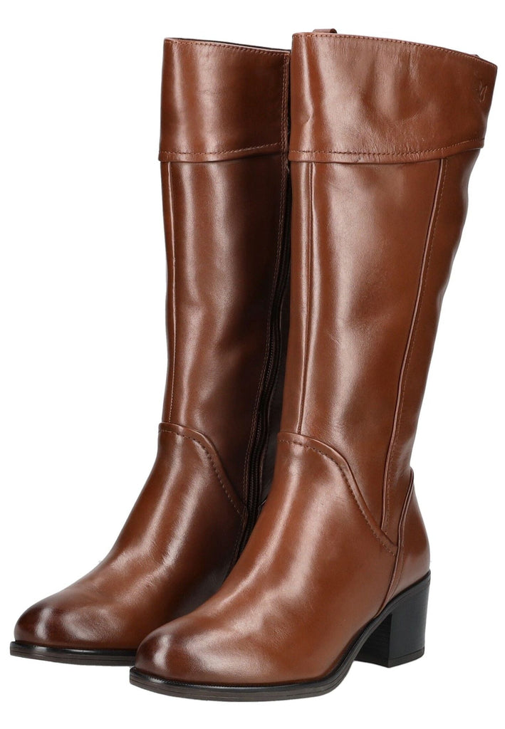 Caprice Stiefel Nappaleder Cognac Warmfutter