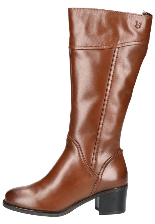 Caprice Stiefel Nappaleder Cognac Warmfutter