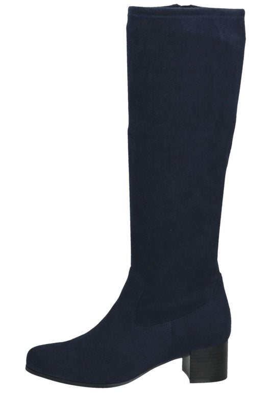 Caprice Stiefel Veloursleder Navy