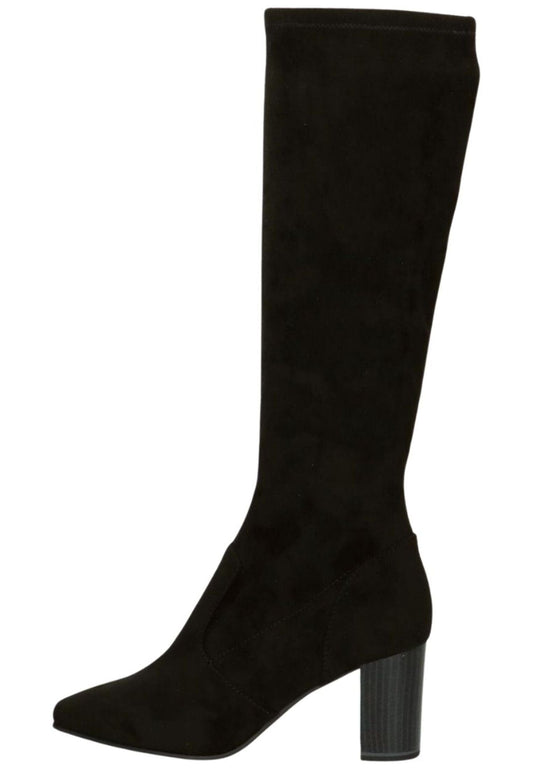 Caprice Stiefel Veloursleder Schwarz