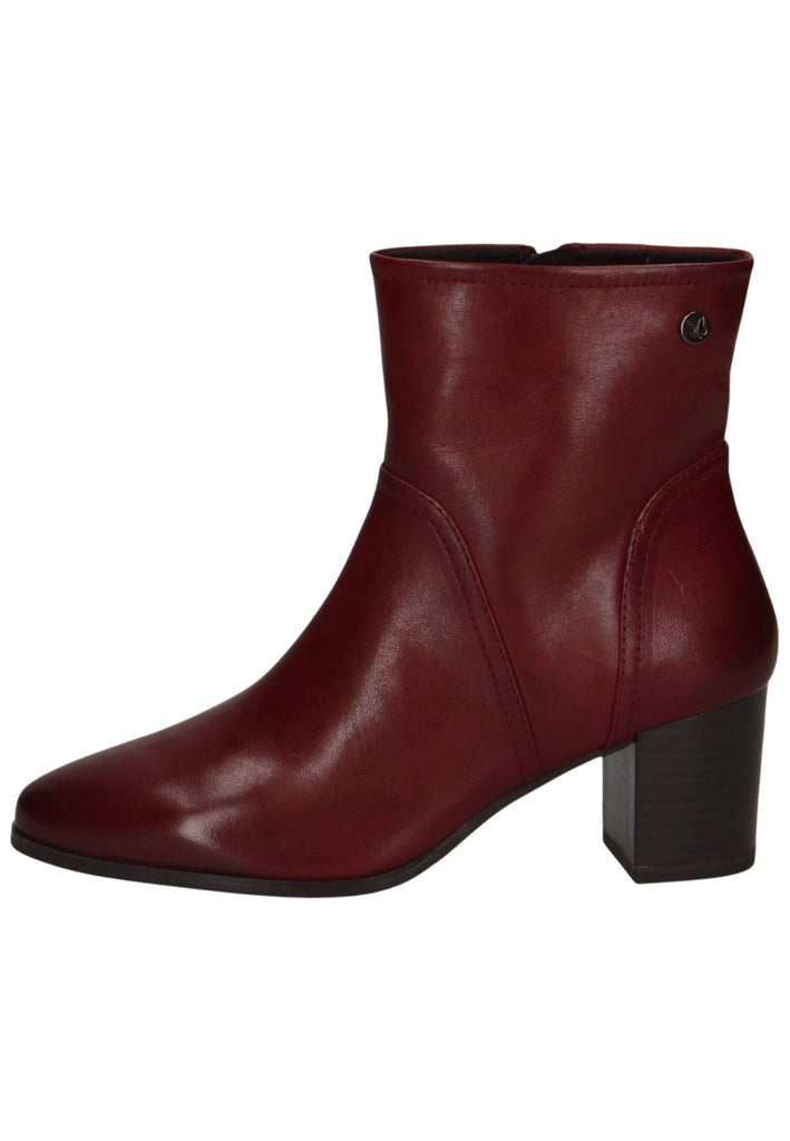 Caprice Stiefelette Leder Bordeaux Warmfutter