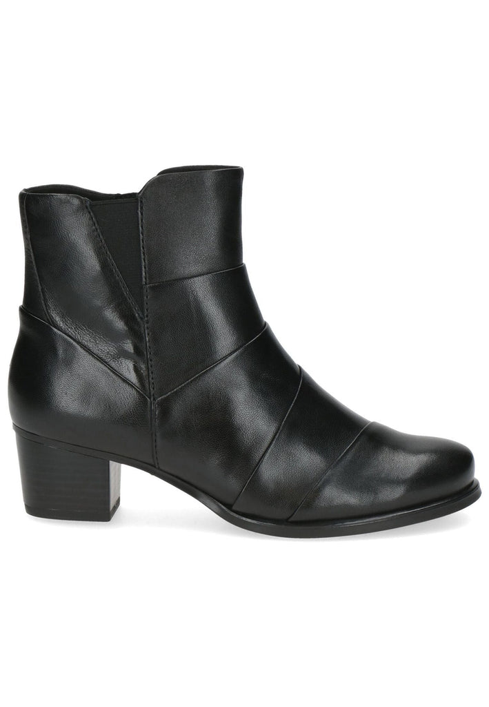 Caprice Stiefelette Leder Schwarz