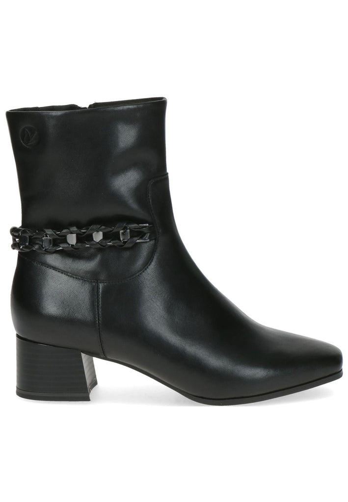 Caprice Stiefelette Leder Schwarz