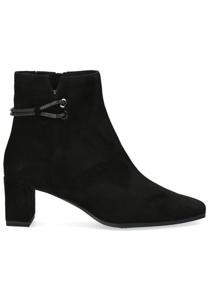 Caprice Stiefelette Leder Schwarz