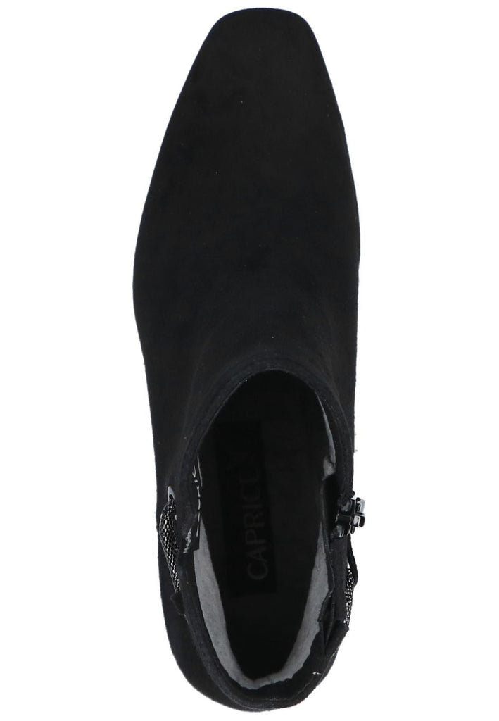 Caprice Stiefelette Leder Schwarz