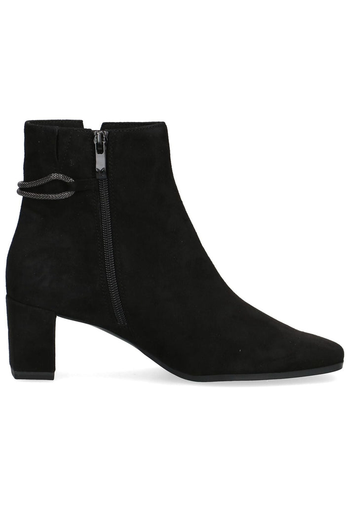 Caprice Stiefelette Leder Schwarz