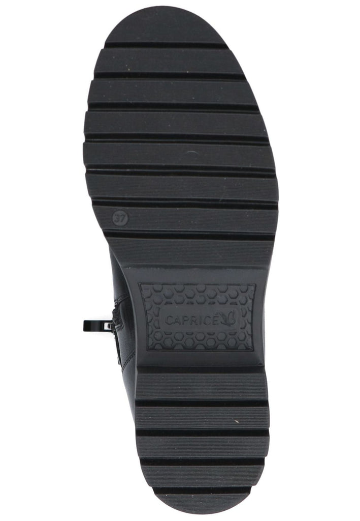 Caprice Stiefelette Leder Schwarz