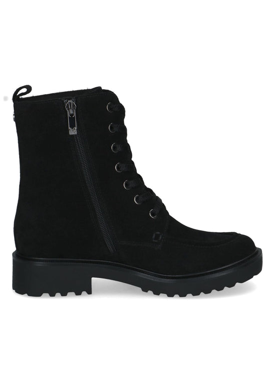 Caprice Stiefelette Leder Schwarz