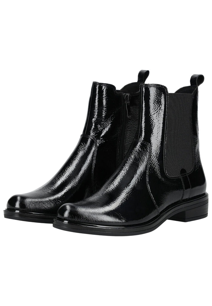 Caprice Stiefelette Leder Schwarz Warmfutter