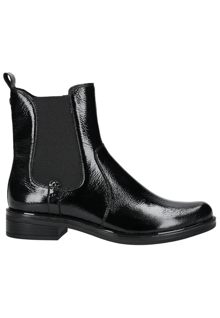 Caprice Stiefelette Leder Schwarz Warmfutter