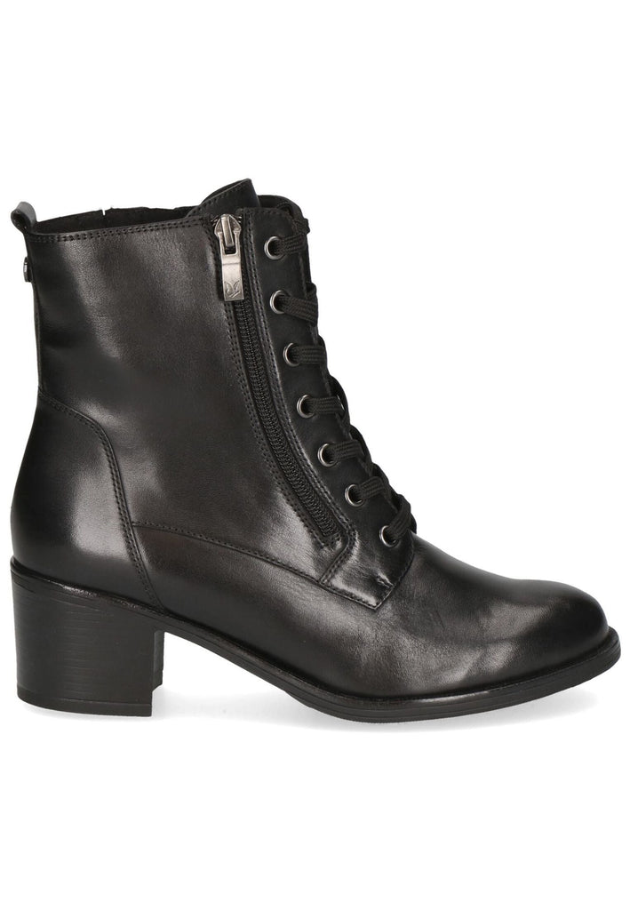 Caprice Stiefelette Leder Schwarz Warmfutter