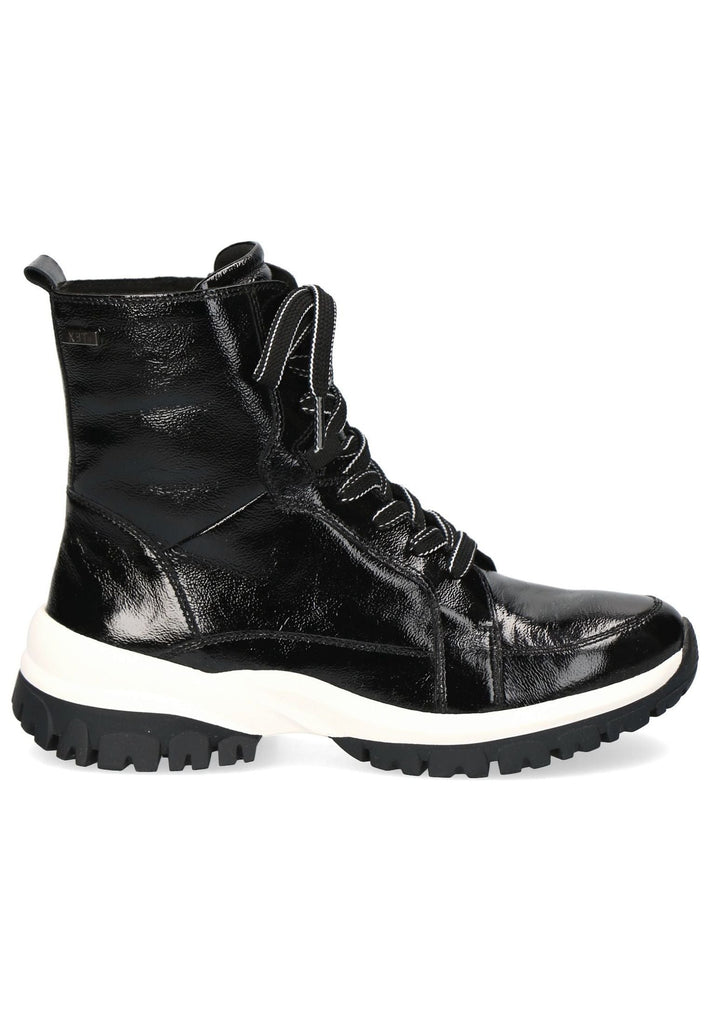 Caprice Stiefelette Leder Schwarz Warmfutter
