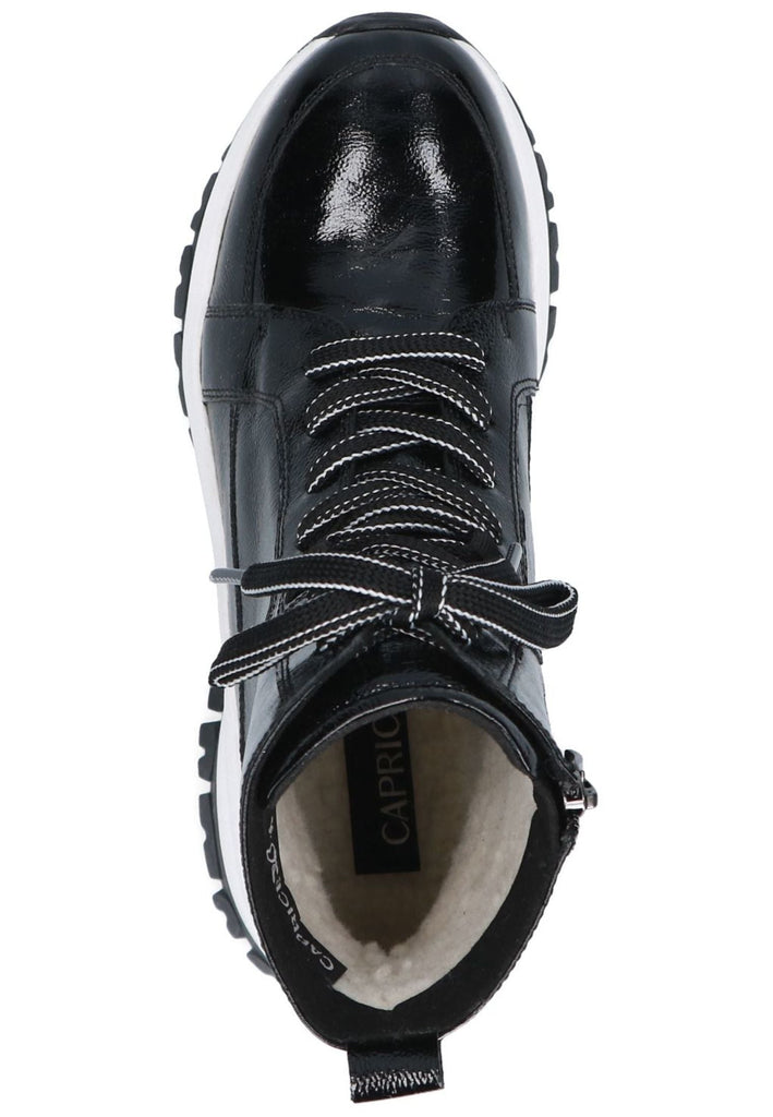 Caprice Stiefelette Leder Schwarz Warmfutter
