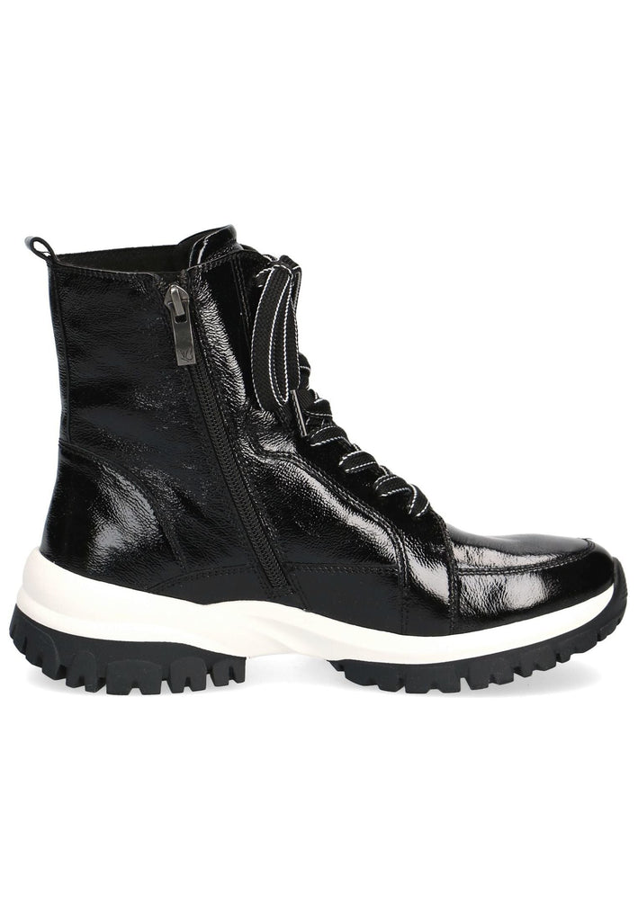 Caprice Stiefelette Leder Schwarz Warmfutter