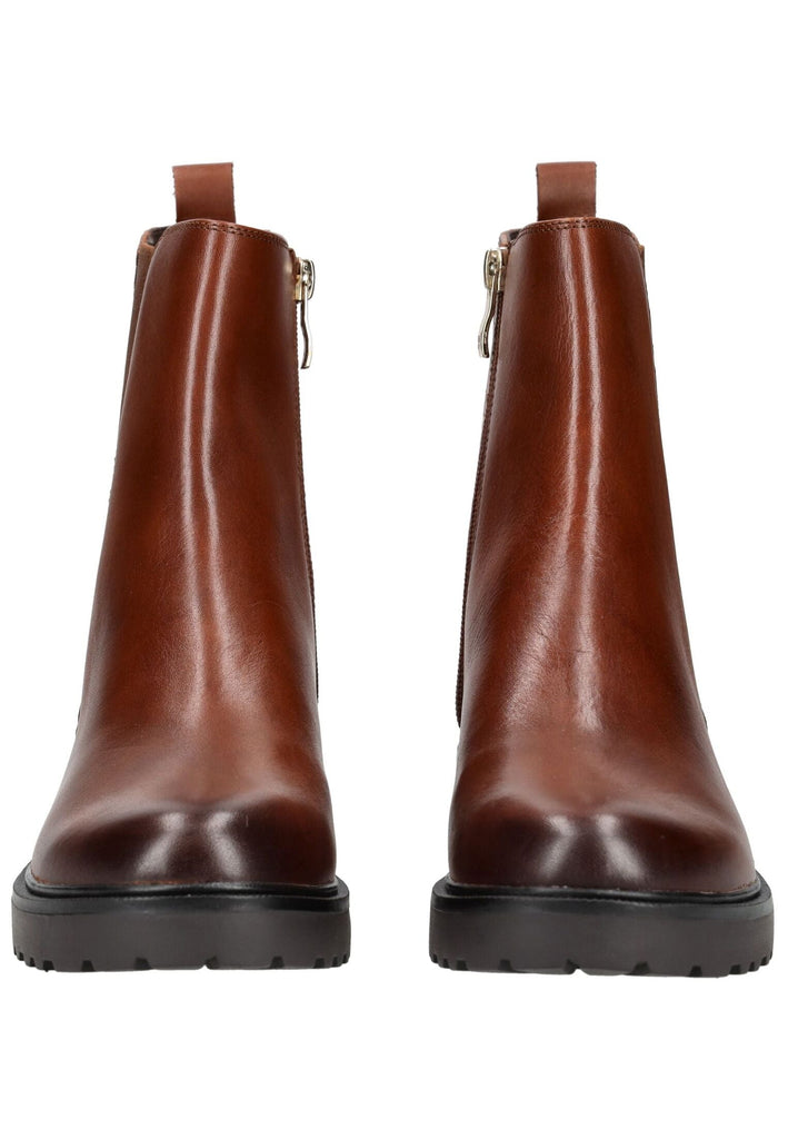 Caprice Stiefelette Leder/Textil Cognac Warmfutter