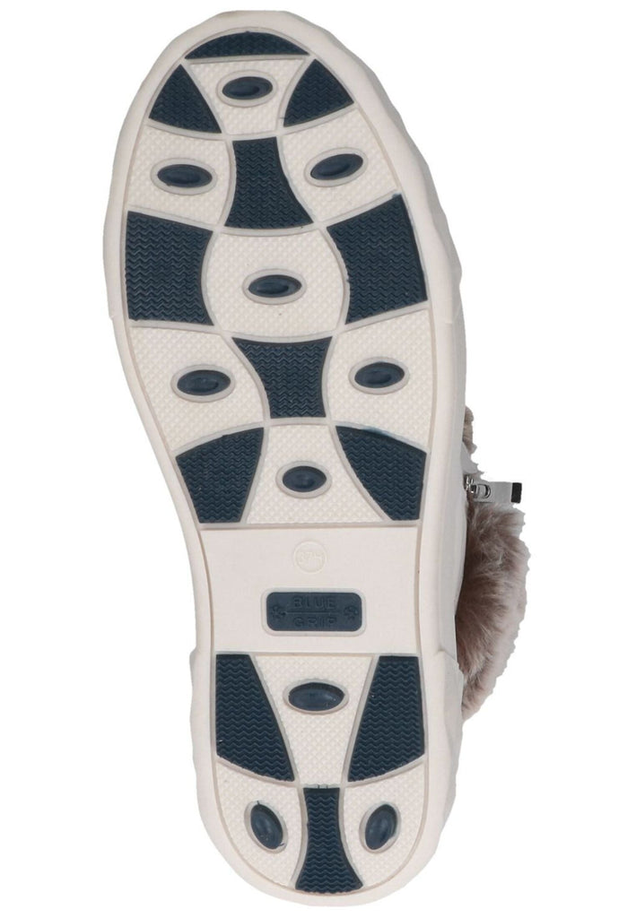 Caprice Stiefelette Leder/Textil Cream Warmfutter