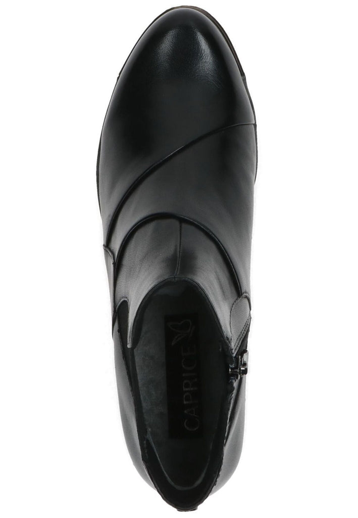 Caprice Stiefelette Leder/Textil Schwarz