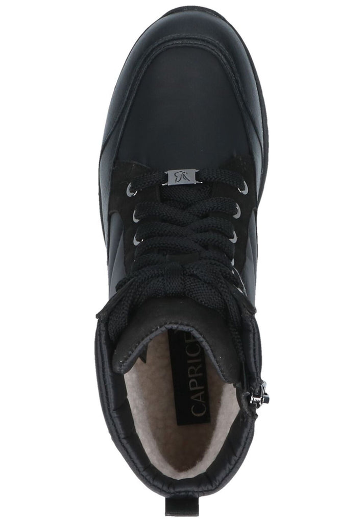 Caprice Stiefelette Leder/Textil Schwarz