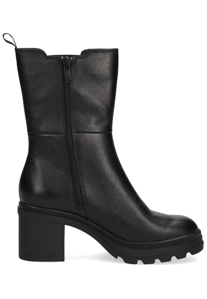 Caprice Stiefelette Leder/Textil Schwarz